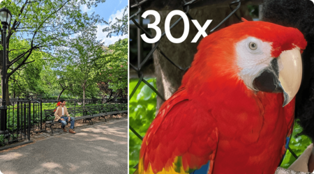 Exempel på reklammaterial för Pixel 11:s 30x-zoom har läckt ut