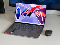 I recension: Lenovo Yoga Slim 7 14 G8. Testmodell med tillstånd av Campuspoint.