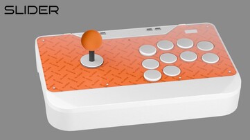 Slider-kontrollen med spaklayout.