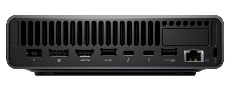 Portar på Lenovo ThinkCentre X Ultra mini-PC.