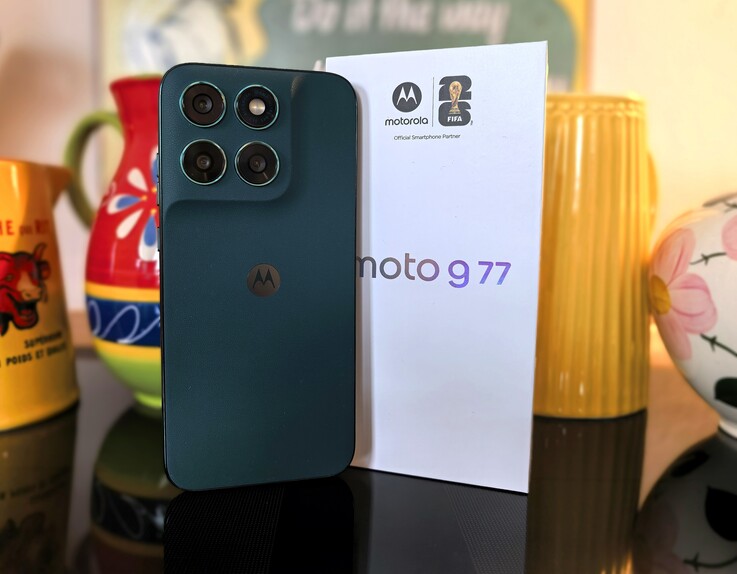 Motorola Moto G77 i recension. Testapparat tillhandahållen av Motorola Tyskland.