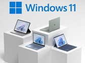Det nyupptäckta bypass-tricket för lokalt konto för Windows 11 är ganska enkelt och enkelt. På bilden: Windows 11 bärbara datorer (Bildkälla: Microsoft - redigerad)