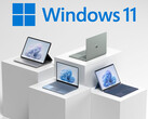 Det nyupptäckta bypass-tricket för lokalt konto för Windows 11 är ganska enkelt och enkelt. På bilden: Windows 11 bärbara datorer (Bildkälla: Microsoft - redigerad)