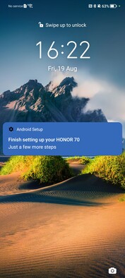 Programvara Honor 70