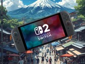 Switch 2 visas med japansk bakgrund