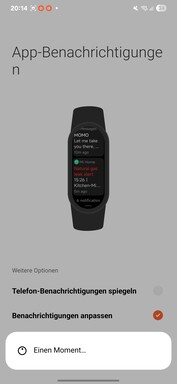 Xiaomi Smart Band 10 Inställning