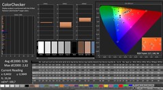 CalMAN: ColorChecker (kalibrerad)