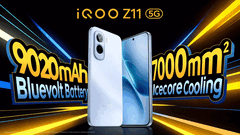 IQoo Z11 har ett massivt batteri på 9.020 mAh 