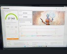 Modifierad RTX 5090 bärbar dator Time Spy benchmarkresultat: 27 343 poäng totalt och 28 923 för GPU (Bildkälla: Reddit/u/Pristine_Wing5716)