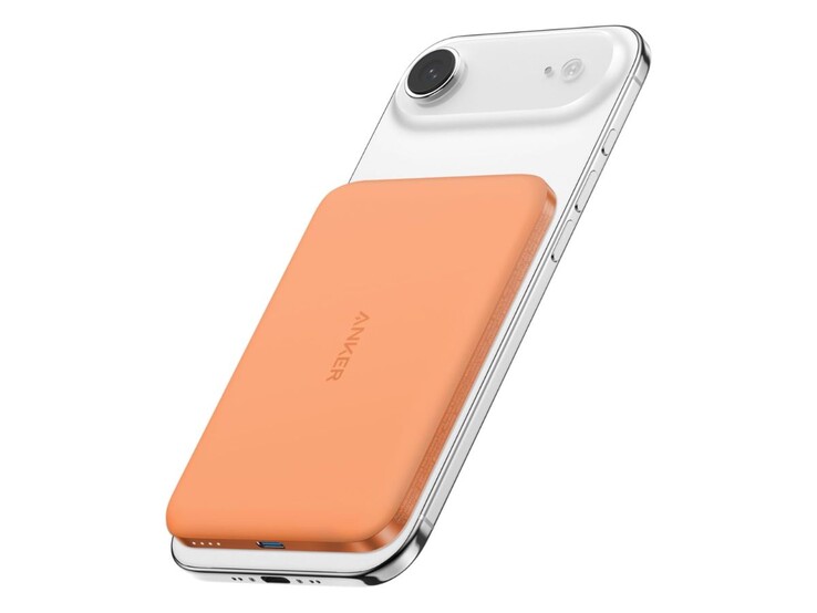 Anker Nano Power Bank (5K, MagGo, Slim) i Cosmic Orange