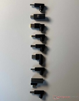 Medföljande DC-adaptrar