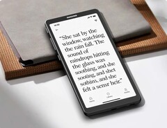 Dasung Link 2 speglar skärmen på en smartphone på en 6,7-tums E-Ink-skärm.
