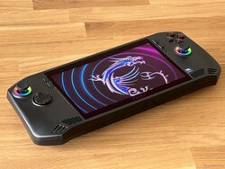 MSI Claw recension. Testanordning tillhandahålls av: