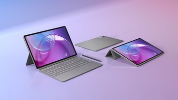 Lenovo Idea Tab Pro Gen 2 och dess tillbehör. (Bildkälla: Evan Blass)