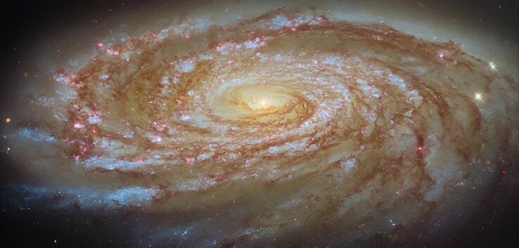 En bild tagen av rymdteleskopet Hubble som visar M88.