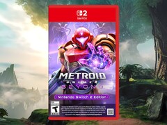 Metroid Prime 4: Beyond Switch 2 boxbild (Bildkälla: Amazon, Nintendo med ändringar)