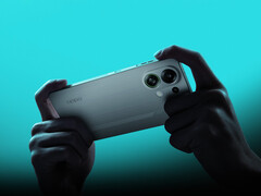 K13 Turbo är utrustad med Dimensity 8450, medan Pro har Snapdragon 8s Gen 4. På bilden: K13 Turbo. (Bildkälla: Oppo)