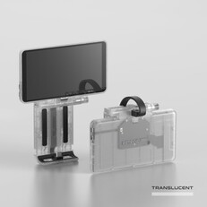Retroid Dual Screen Add-on finns också i genomskinligt vitt. (Bildkälla: Retroid)