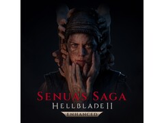 En reklambild för videospel Senua's Sacrifice: Hellblade II med konstverk av protagonisten Senua. (Bildkälla: @NinjaTheory på X)