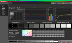 Gråskala före kalibrering (sRGB)
