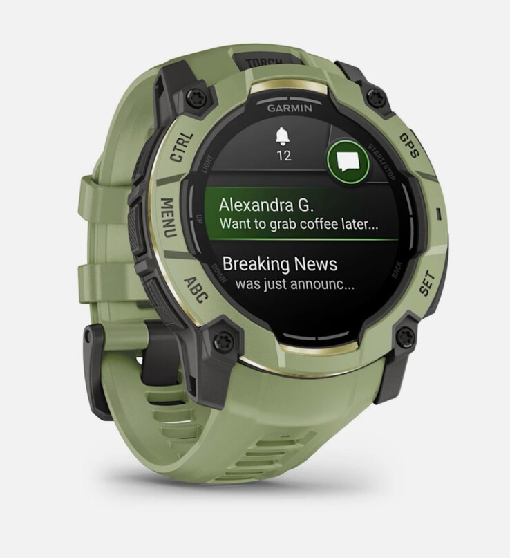 Garmin Instinct 3 Alpine Rush Collection Fern Green coloway