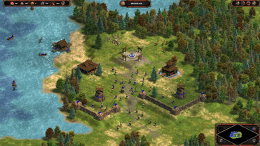 På bilden: En skärmdump från ett spel från Age of Empires: Definitive Edition.