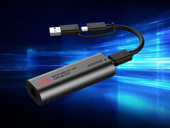 ROG USB-C10G säljs för 98,87 dollar på Amazon US. Bild: en reklambild på Ethernet-adaptern.