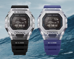 Från vänster till höger, Casio GBX-100S-1JF och GBX-100S-2JF. (Bildkälla: Casio)