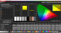 CalMAN: ColorChecker (kalibrerad)