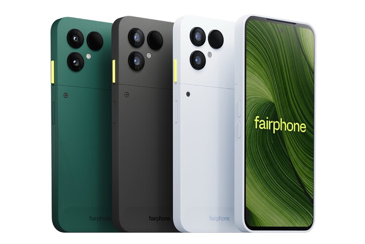 Fairphone 6+ kommer tydligen att finnas i grönt och svart, precis som Fairphone 6 som visas här, men vitt ska ersättas av blått.