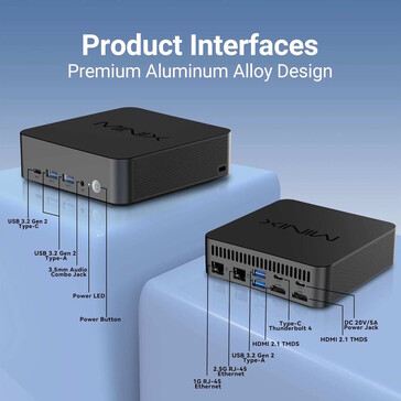 Thunderbolt 4 är också tillgängligt (Bildkälla: Minix)