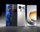 Nubia Z80 Ultra i flera olika färger vid den globala lanseringen. (Bildkälla: Nubia)