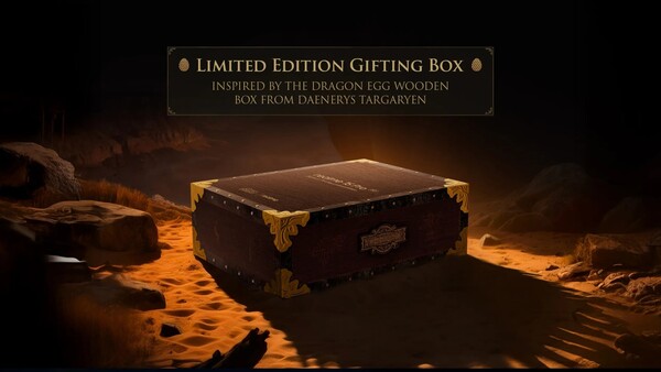 Realme 15 Pro Game of Thrones Limited Edition kommer att levereras i en speciell låda. (Bildkälla: Realme)