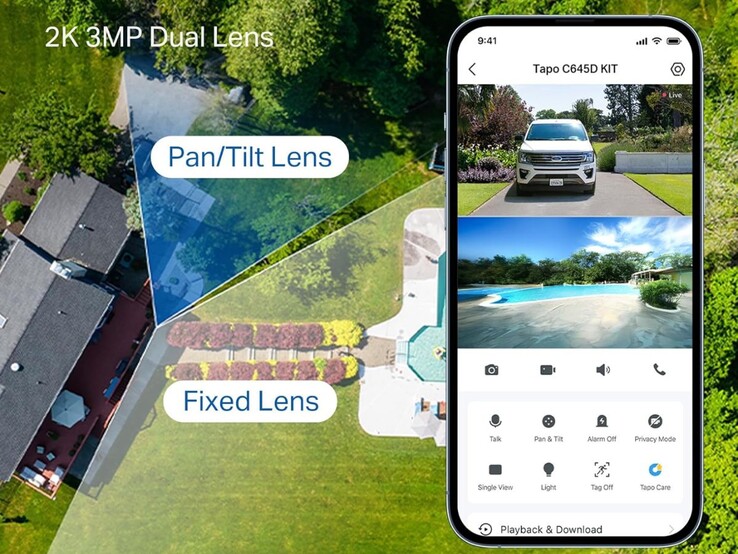 TP-Link Tapo C645D säkerhetskamera. (Bildkälla: TP-Link)
