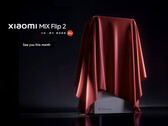 Xiaomi har hittills erbjudit en titt på MIX Flip 2:s detaljhandelsförpackning. (Bildkälla: Xiaomi - redigerad)