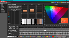 ColorChecker före kalibrering