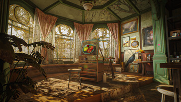 Bild från spelet 12, Memory Lane, som visar en miljö. (Bildkälla: Steam)