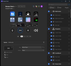 Stream Deck-appen: dra funktioner till knappar