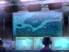 911 Operator har nästan 5,500 87 recensioner - XNUMX% av dessa är positiva. På bilden - en officiell skärmdump från spelet. (Bildkälla: Steam)