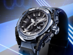 Casio MTG-B4000B-1A2JF (på bilden) har en blågrå IP-finish. (Bildkälla: Casio)