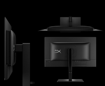 HyperX OMEN 27q QD-OLED gamingmonitor visad från sidan och bakifrån (Bildkälla: HP)