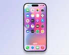 Rendering som visar rundade appikoner från en påstådd nära slutlig version av iOS 19. (Bildkälla: fpt på YouTube)