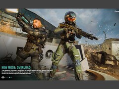 Läckt skärmdump av Overload-spelläget från Black Ops 7. (Bildkälla: CharlieIntel on XCancel)