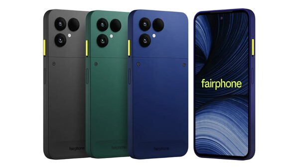 Fairphone 6 Plus finns i tre färger.
