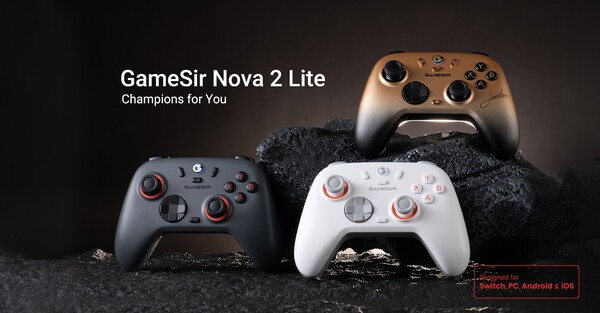 GameSir Nova 2 Lite finns nu tillgänglig i en tredje färg. (Bildkälla: GameSir)