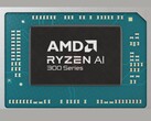 En reklambild av APU:erna i Ryzen AI 300-serien med en RDNA 3.5 Radeon 890M iGPU