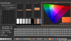 CalMAN: ColorChecker (kalibrerad)