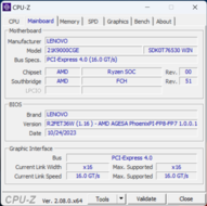 CPU-Z-moderkort