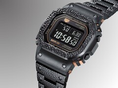 MRG-B5000HT-1 använder en negativ LCD för att matcha den diskreta mörkgrå finishen på DLC-beläggningen (Bildkälla: Casio)