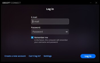 Förutom Steam måste du också registrera dig hos Ubisoft.